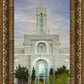 Mount Timpanogos Temple Morning Garden