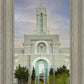 Mount Timpanogos Temple Morning Garden