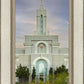 Mount Timpanogos Temple Morning Garden