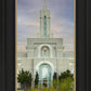 Mount Timpanogos Temple Morning Garden