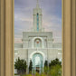 Mount Timpanogos Temple Morning Garden