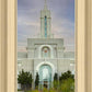 Mount Timpanogos Temple Morning Garden
