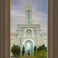 Mount Timpanogos Temple Morning Garden