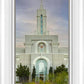 Mount Timpanogos Temple Morning Garden
