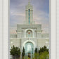 Mount Timpanogos Temple Morning Garden