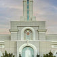 Mount Timpanogos Temple Morning Garden