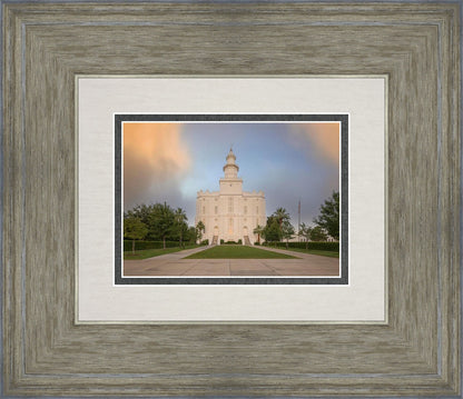 St George Temple Morning Light