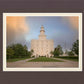 St George Temple Morning Light