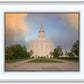 St George Temple Morning Light