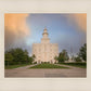 St George Temple Morning Light