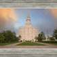 St George Temple Morning Light