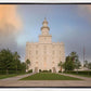 St George Temple Morning Light