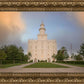 St George Temple Morning Light