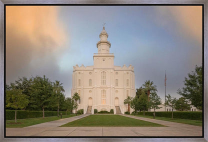 St George Temple Morning Light