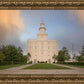 St George Temple Morning Light