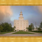 St George Temple Morning Light