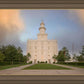St George Temple Morning Light