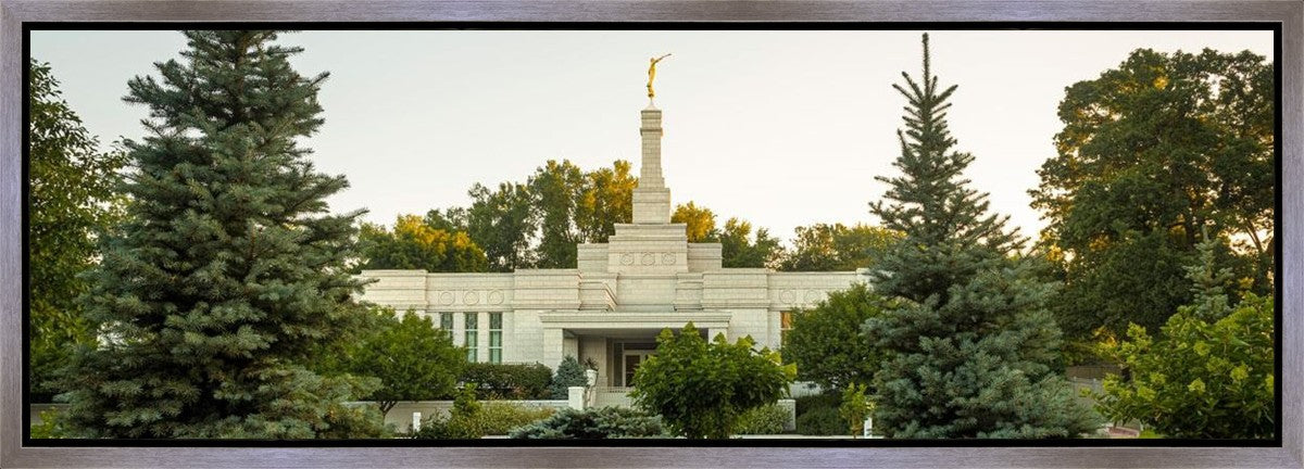 St Paul Temple Sacred Garden Gallery Wrap
