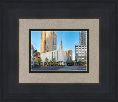 Manhattan Temple Golden Hour