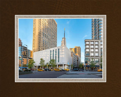 Manhattan Temple Golden Hour