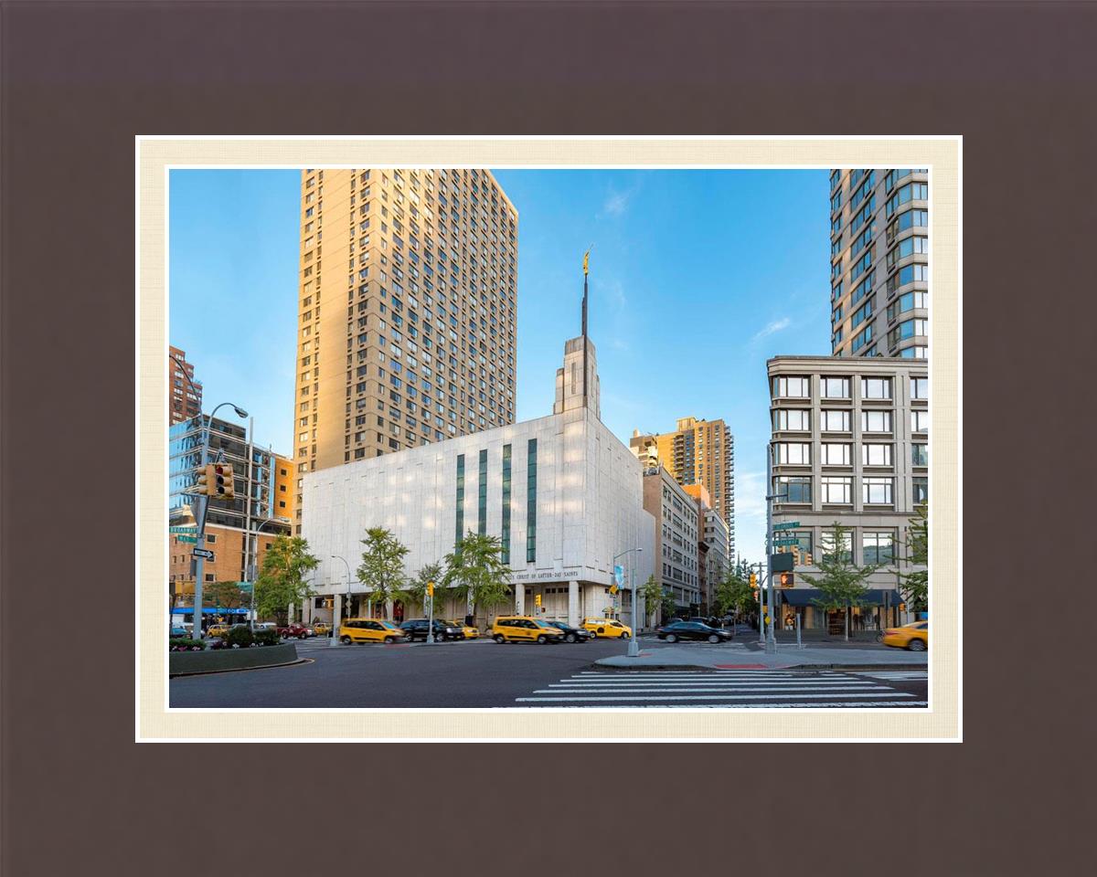 Manhattan Temple Golden Hour
