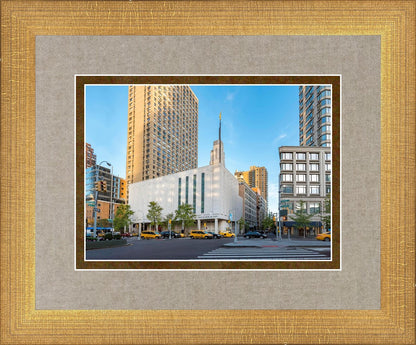 Manhattan Temple Golden Hour