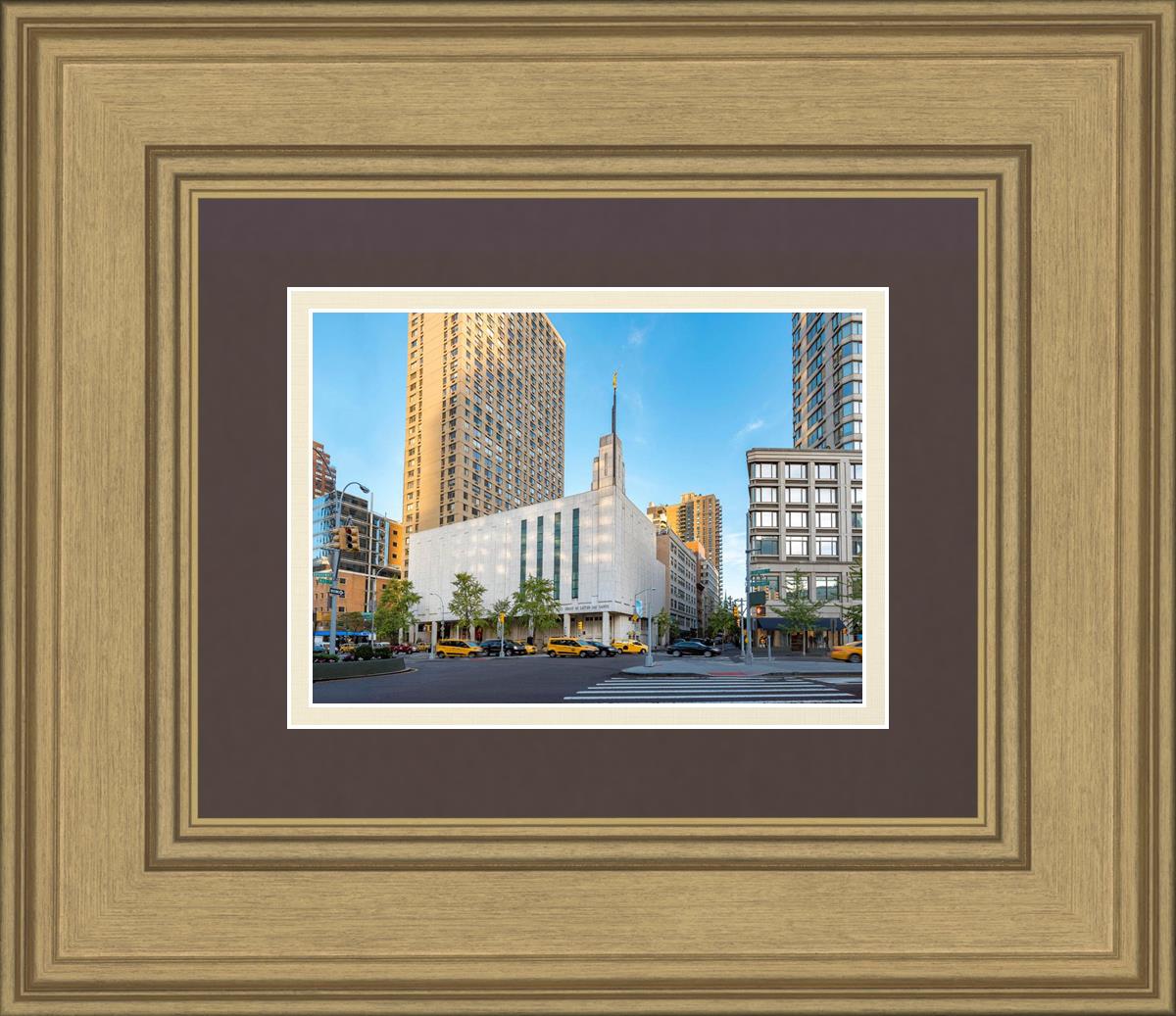 Manhattan Temple Golden Hour