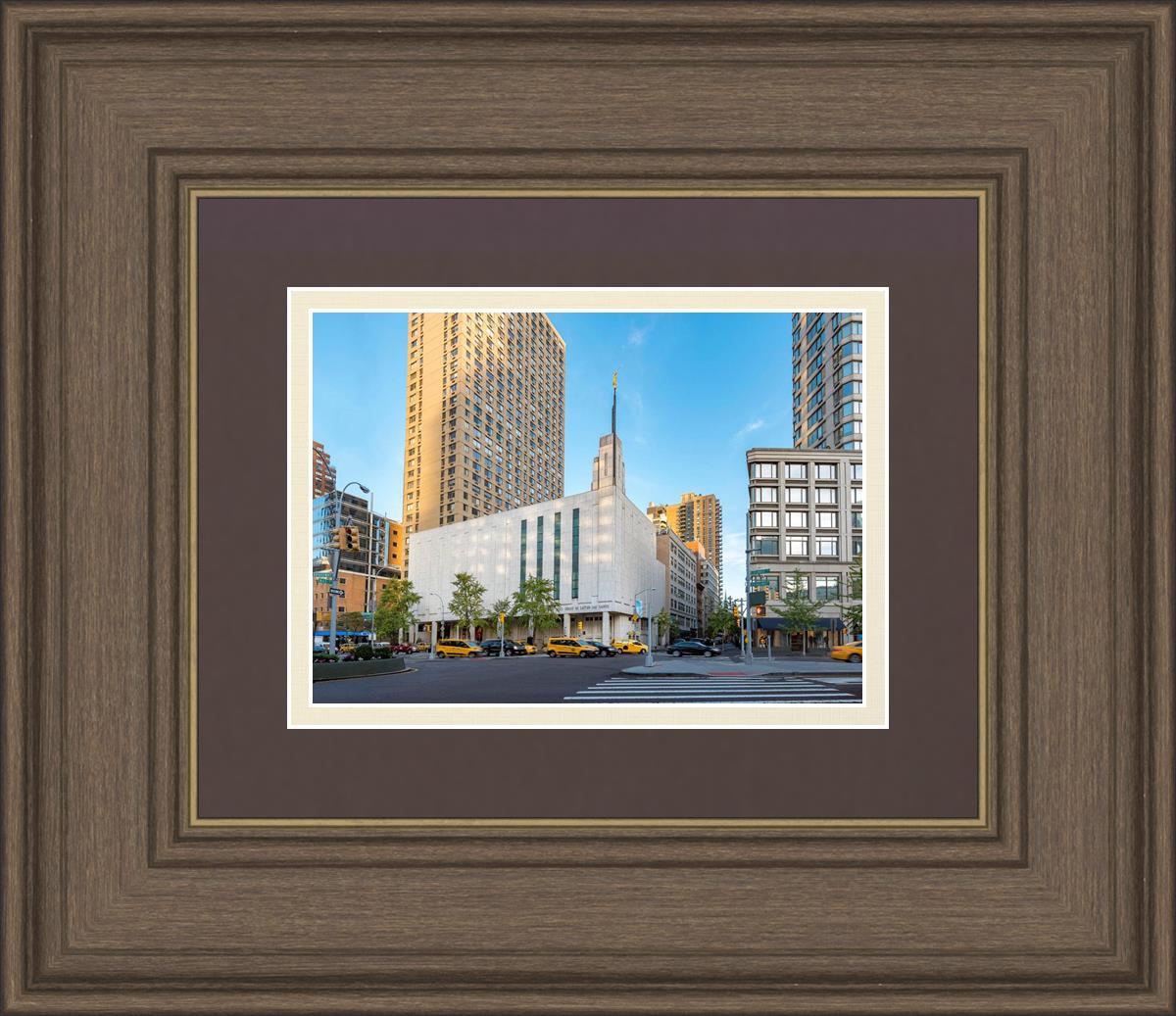 Manhattan Temple Golden Hour