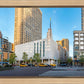 Manhattan Temple Golden Hour