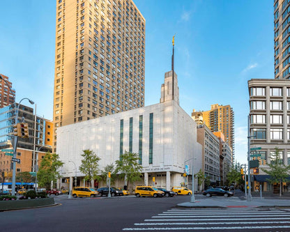 Manhattan Temple Golden Hour