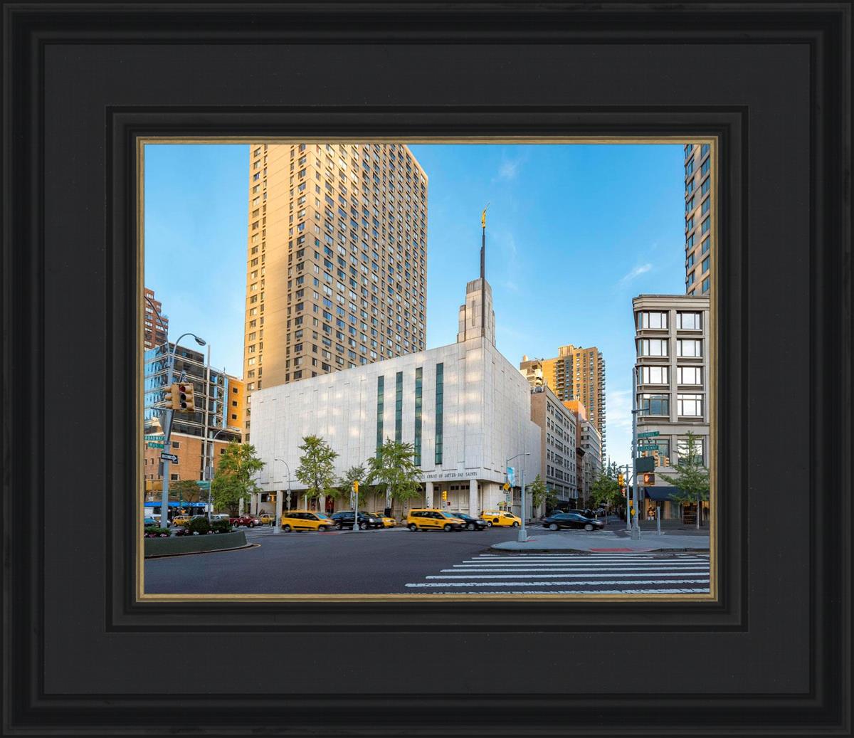 Manhattan Temple Golden Hour
