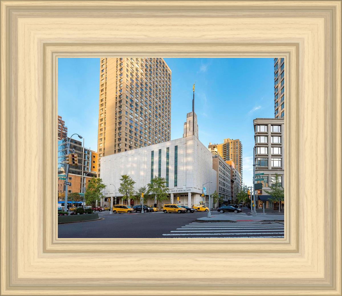 Manhattan Temple Golden Hour