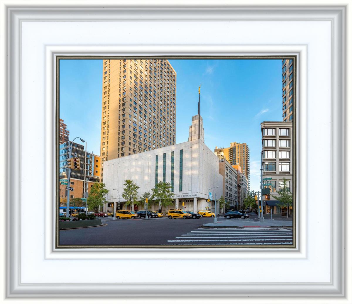 Manhattan Temple Golden Hour
