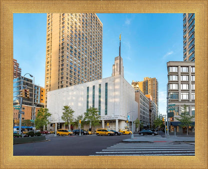 Manhattan Temple Golden Hour