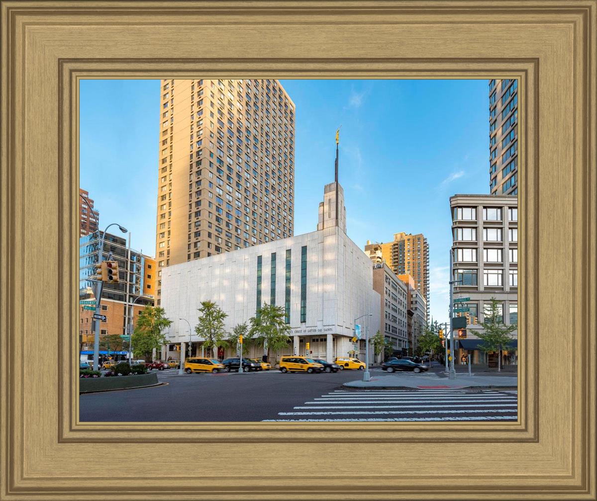 Manhattan Temple Golden Hour