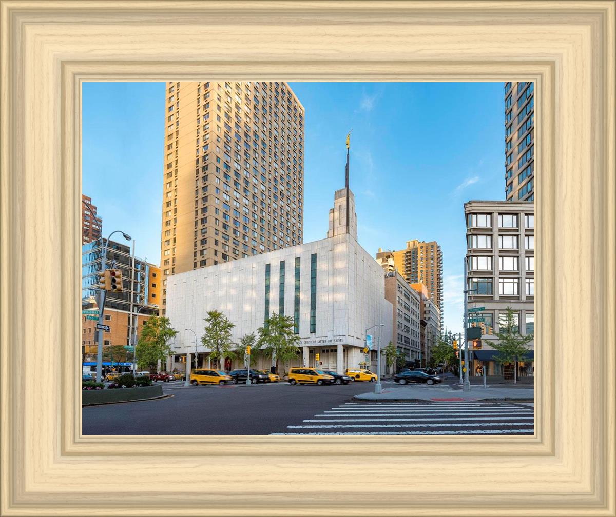 Manhattan Temple Golden Hour