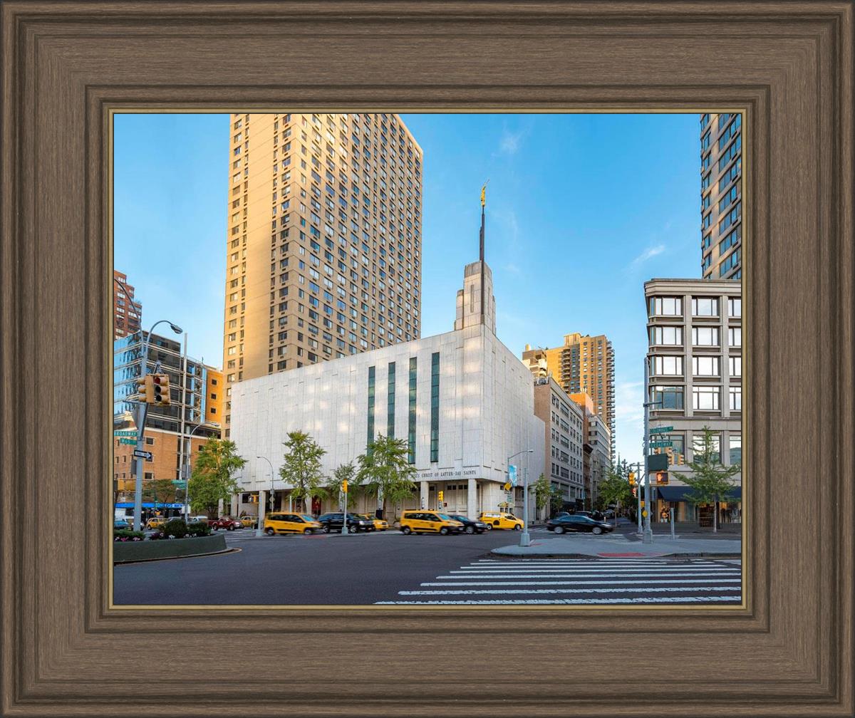 Manhattan Temple Golden Hour