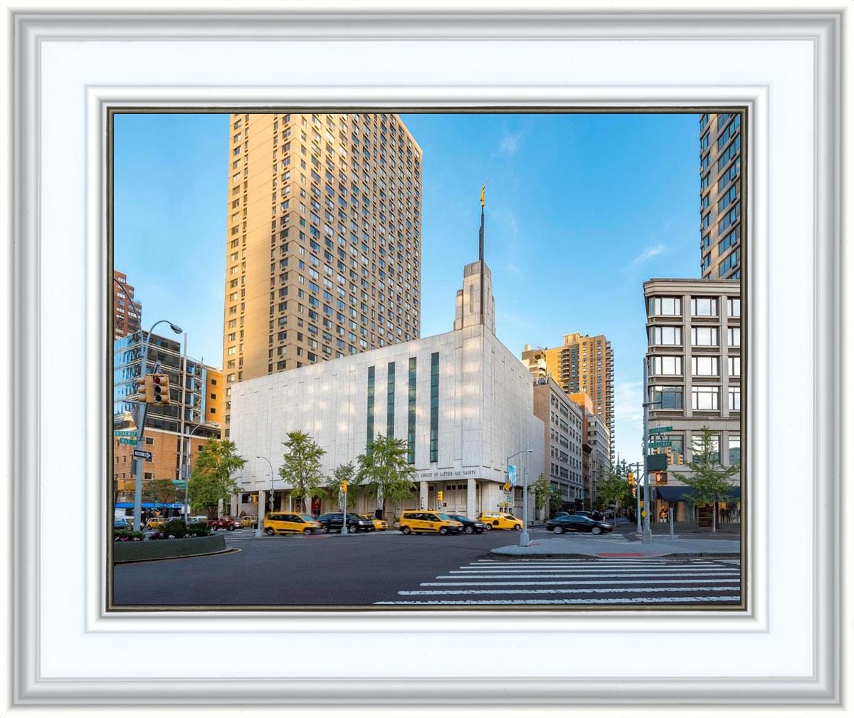 Manhattan Temple Golden Hour