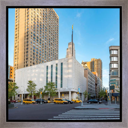 Manhattan Temple Golden Hour