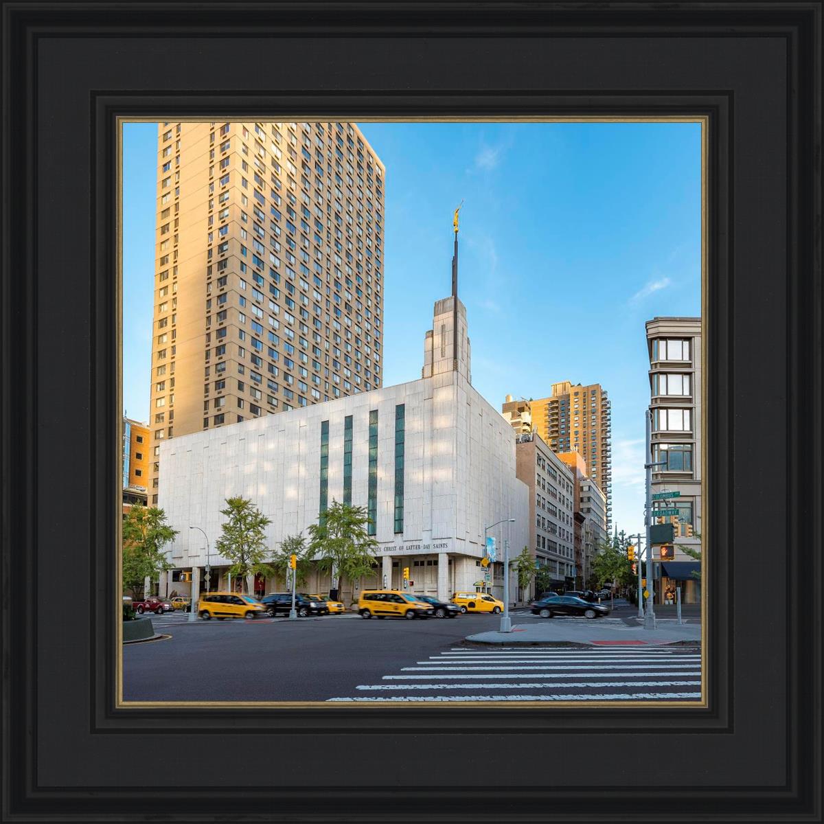 Manhattan Temple Golden Hour