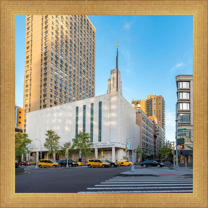 Manhattan Temple Golden Hour