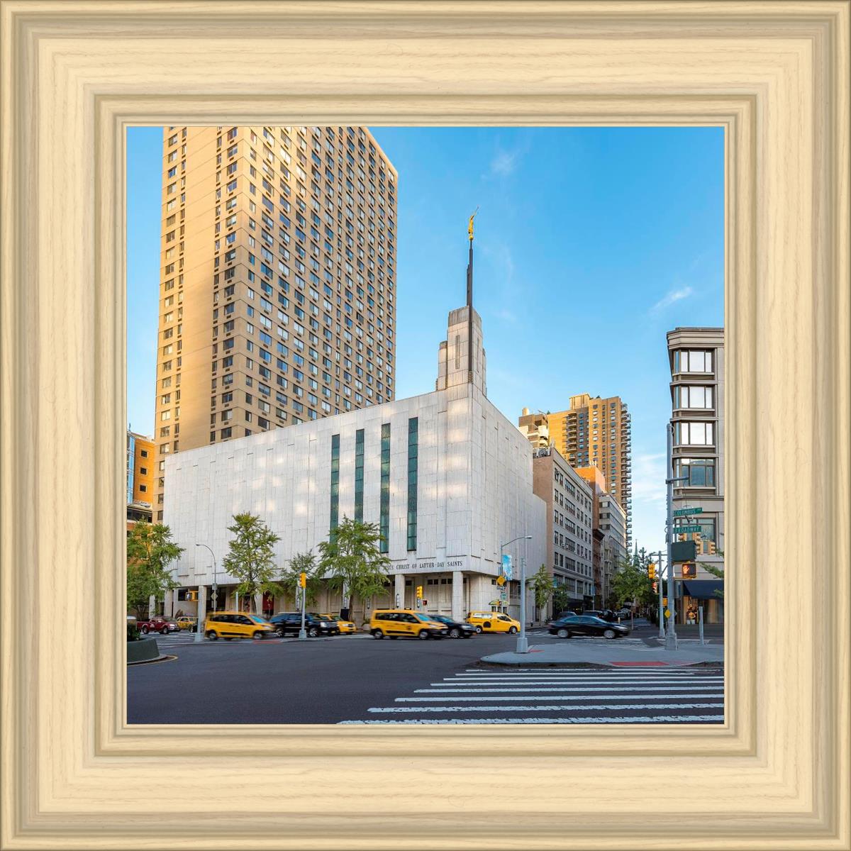 Manhattan Temple Golden Hour
