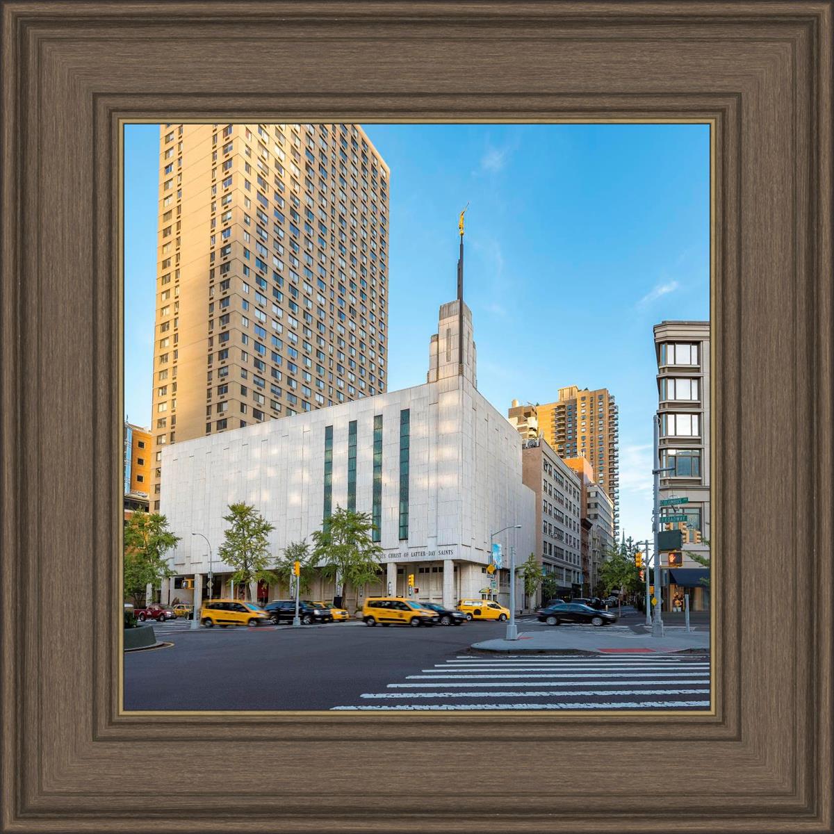 Manhattan Temple Golden Hour