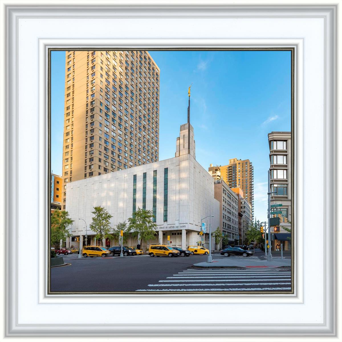 Manhattan Temple Golden Hour