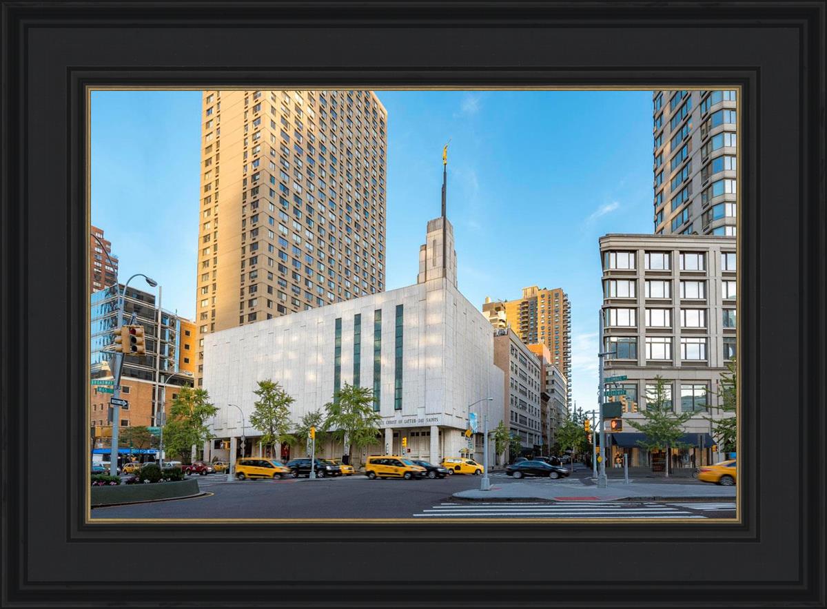 Manhattan Temple Golden Hour