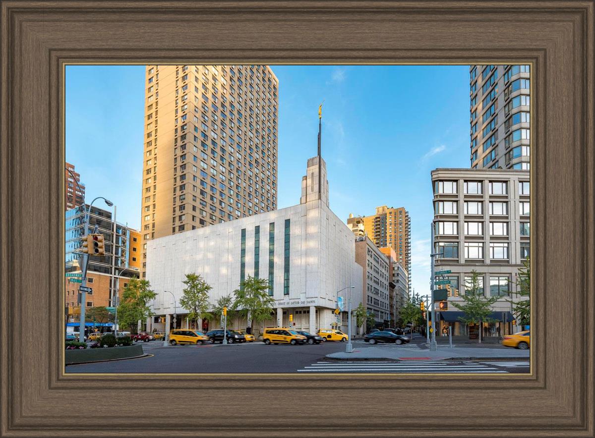 Manhattan Temple Golden Hour