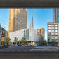 Manhattan Temple Golden Hour