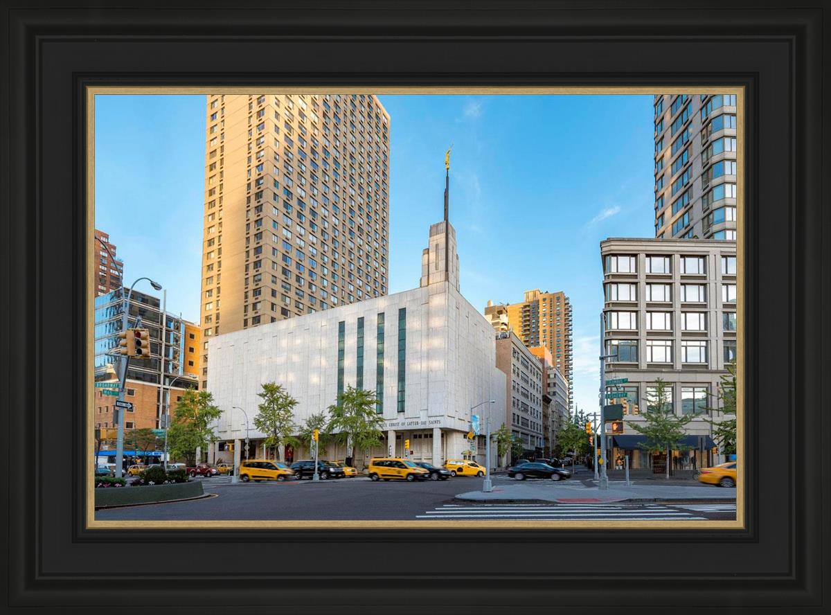 Manhattan Temple Golden Hour