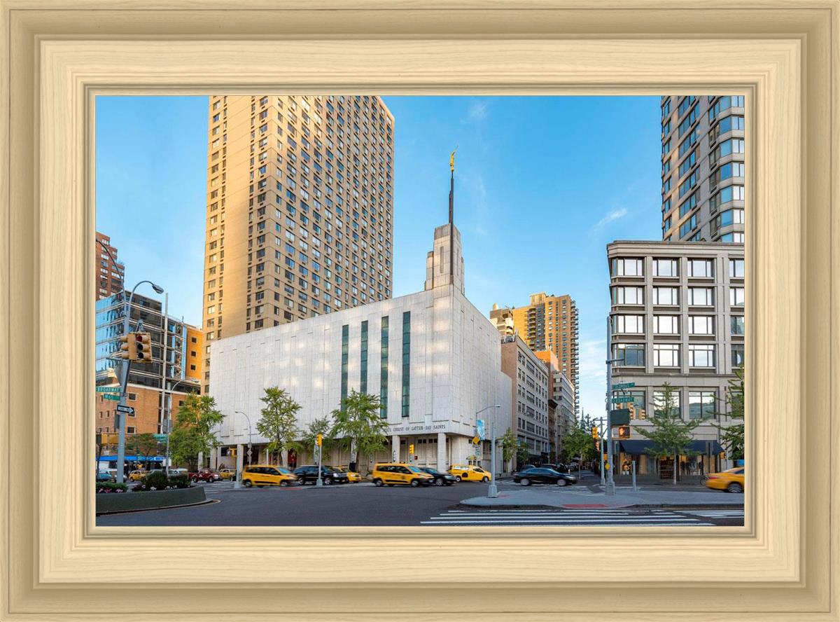 Manhattan Temple Golden Hour