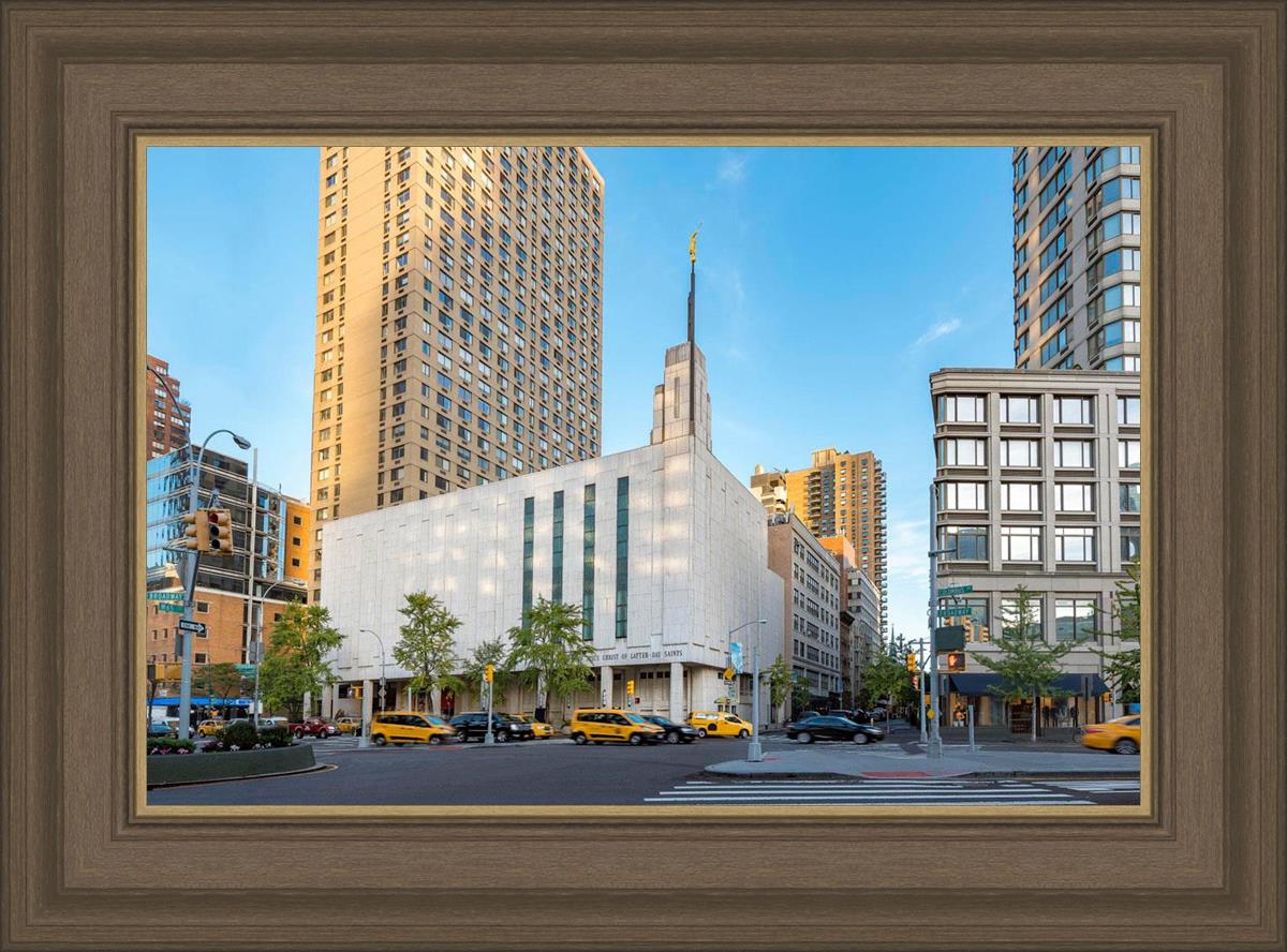 Manhattan Temple Golden Hour
